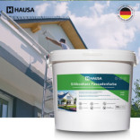 Hausa Silikonharz Fassadenfarbe 10L weiß matt hochdeckende