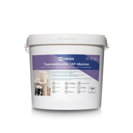 Hausa Tapetenkleister TAP-Meister 5kg Fertigkleister für Tapeten
