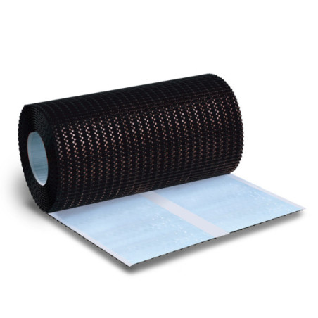 Kaminanschlussband HAUSA 3D anthrazit (RAL 7021)FLEX 300mm x 5m