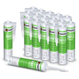 Maleracryl HAUSA HA012 Uniwersal Innen und Außen weiß 18 x 310ml