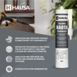 Strukturacryl HAUSA HA018 Fassadenacryl körniger weiß 6 x 310ml