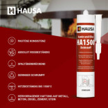 Kamin Ofen Dichtstoff HAUSA HA1500 hitzebeständige 1500°C 2 x 310ml
