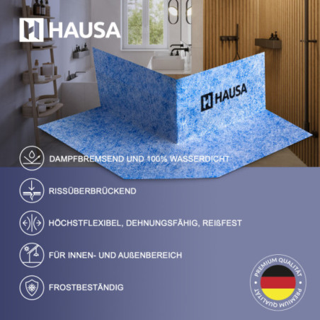 Außenecke HAUSA PRO3 Dichtecke wasserfeste unter Fliesen 6stk