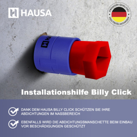 HAUSA Billy Click Installationshilfe für den Dichtmanschetten 10stk