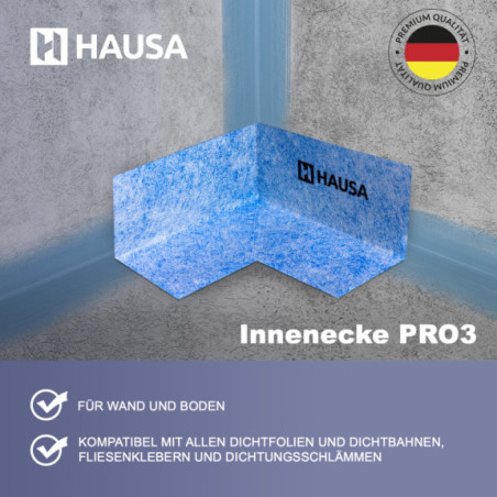 Innenecke HAUSA PRO3 Dichtecke wasserfeste unter Fliesen 6stk