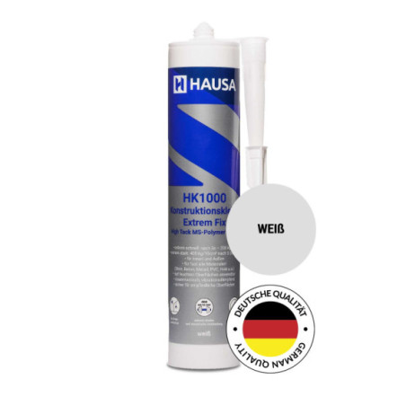 High-Tack Montagekleber HAUSA HK1000 400 kg/10cm² 18 x 290ml