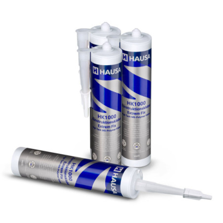 High-Tack Montagekleber HAUSA HK1000 400 kg/10cm² 4 x 290ml