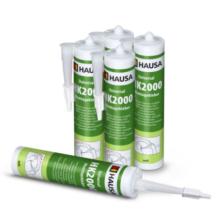 Baukleber Montagekleber HAUSA HK2000 5 x 310ml