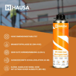 Montageschaum HAUSA HPU500 Maxx B2 Pistolenschaum grau 48 x 500ml