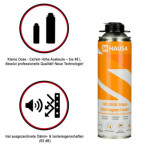 Montageschaum HAUSA HPU500 Maxx B2 Pistolenschaum grau 48 x 500ml