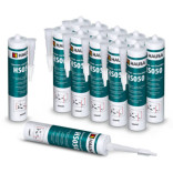 Aquarium Silikon HAUSA HS050 GlasSilikon Schwarz 12 x 310ml