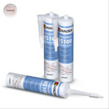 Sanitärsilikon HAUSA HS100 Schimmelresistent transparent 3 x 310ml