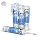 Sanitärsilikon HAUSA HS100 Schimmelresistent transparent 6 x 310ml