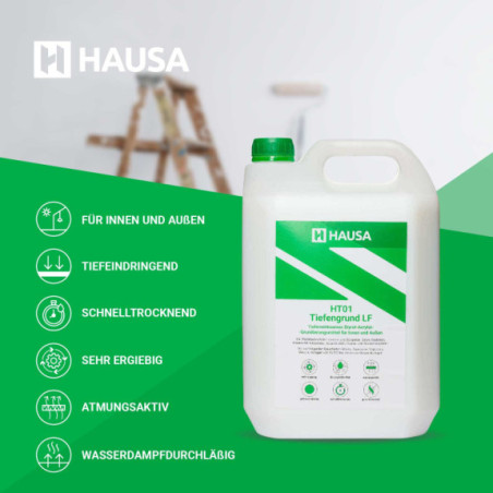 Tiefengrund HAUSA gebrauchsfertige Grundierung schnelltrocknend 10l