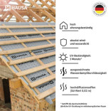 Unterspannbahn 130g HAUSA HU130 flexible ohne Klebestreifen 225m²