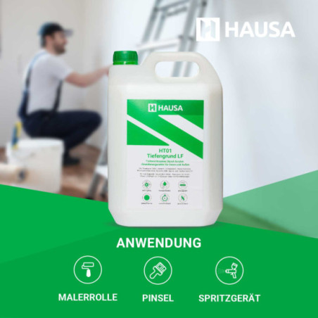 Tiefengrund HAUSA gebrauchsfertige Grundierung schnelltrocknend 5l