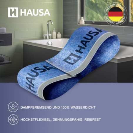 Wannendichtband HAUSA PRO3 120mm selbstklebend Wannenband 4m