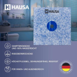 Wandmanschette HAUSA PRO3 120x120mm unter Fliesen Dehnzone 10stk