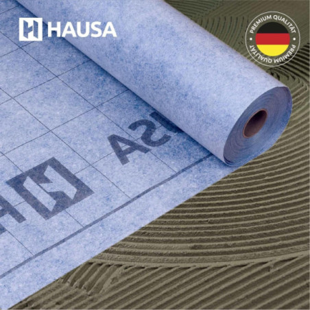 Abdichtbahn HAUSA PRO3 Dichtbahn Wasserdichte Entkopplungsmatte 15m