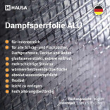 Aluminium Dampfsperrfolie Hausa HAL90 Dampfsperre verstärkt 450m²