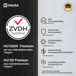Unterspannbahn ZVDH HAUSA Premium 150g ohne Klebestreifen 300m2