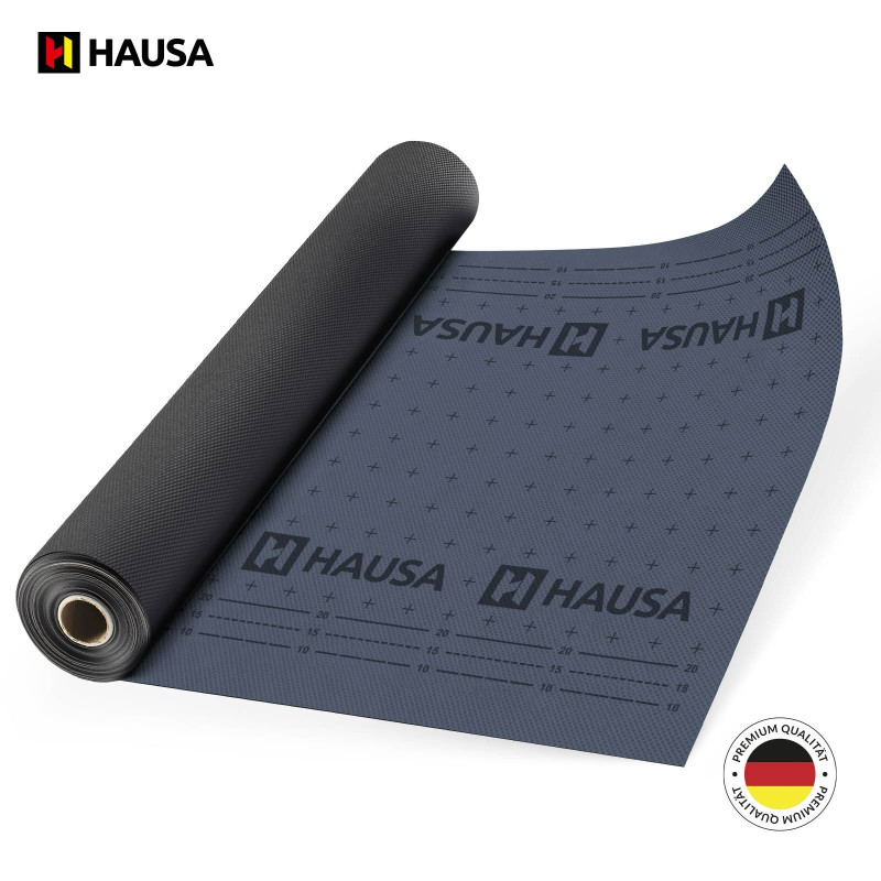 Unterspannbahn Hausa HU220 375m2 ohne Klebestreifen 220g/m²