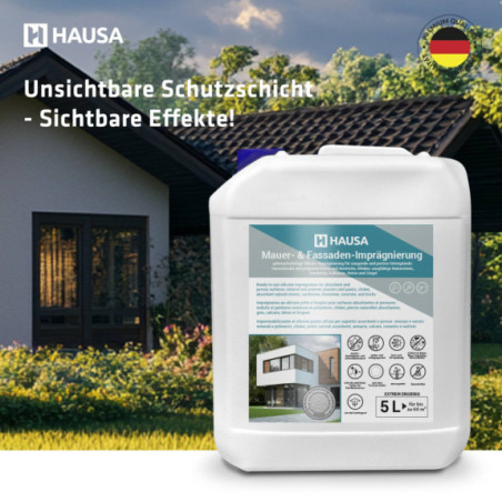 Hausa Fassadenimprägnierung 20L gebrauchsfertige farblose