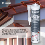 Hausa Kautschuk Dachdichtstoff HD450 Transparent 5x 300ml