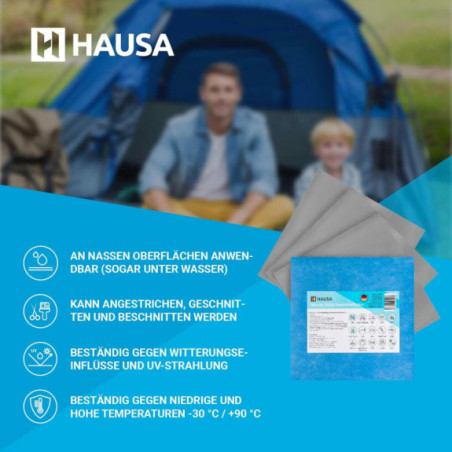 Pool Reparatur Wasser Stopp Reparaturflicken 16x16cm 3 Stück