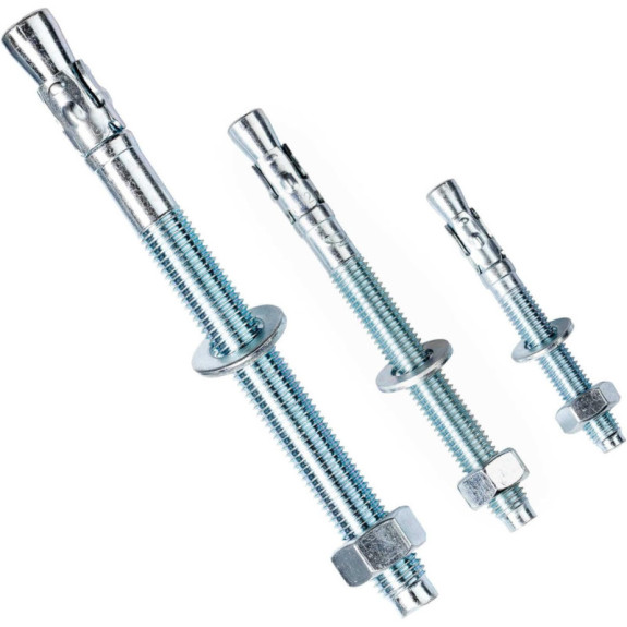 Schwerlastanker verzinkt HAUSA  M12 x 95mm Schwerlastdübel 100stk