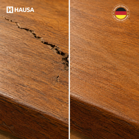 Holzkitt Wenge 250 g Tube – Holzspachtelmasse | HAUSA