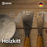 Holzkitt HAUSA 250 g Eiche Mittel Holzspachtelmasse Kitt für Holz