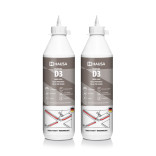 Holzleim HAUSA D3 wasserfest weiß 2x 750 ml | Hausa.de
