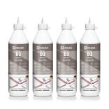 Holzleim HAUSA D3 wasserfest weiß 4x 750 ml | Hausa.de