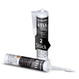 Hausa Bitumen Dichtstoff BT55 Schwarz 2x 300ml