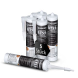 Hausa Bitumen Dichtstoff BT55 Schwarz 5x 300ml