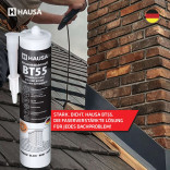 Hausa Bitumen Dichtstoff BT55 Schwarz 5x 300ml