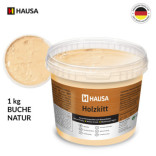 Holzkitt HAUSA 1 kg Buche Natur Holzspachtelmasse Kitt für Holz