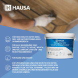 Flüssigfolie HAUSA Dichtfolie für Bad Dusche Küche 4,5kg bis 4,5m²