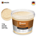 Holzkitt HAUSA 1 kg Eiche Mittel Holzspachtelmasse Kitt für Holz