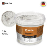 Holzkitt HAUSA 1 kg Grau Holzspachtelmasse Kitt für Holz
