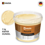 Holzkitt HAUSA 1 kg Kiefer Dunkel Holzspachtelmasse Kitt für Holz