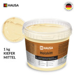 Holzkitt HAUSA 1 kg Kiefer Mittel Holzspachtelmasse Kitt für Holz