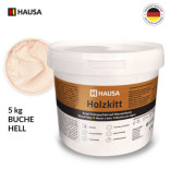 Holzkitt HAUSA 5 kg Buche Hell Holzspachtelmasse Kitt für Holz