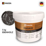 Holzkitt HAUSA 5 kg Ebenholz Holzspachtelmasse Kitt für Holz