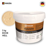 Holzkitt HAUSA 5 kg Eiche Hell Holzspachtelmasse Kitt für Holz