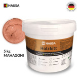 Holzkitt HAUSA 5 kg Mahagoni Holzspachtelmasse Kitt für Holz