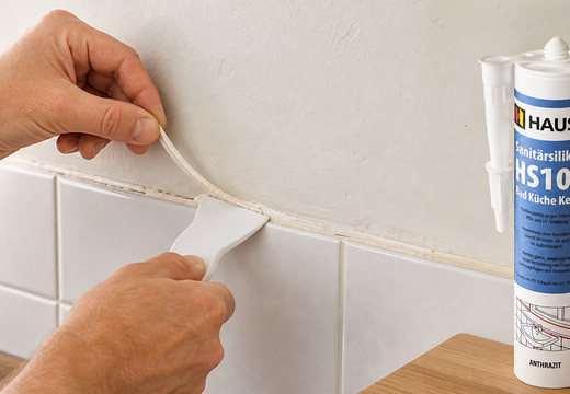 Wie Sie das Silikon von der Wand entfernen können?