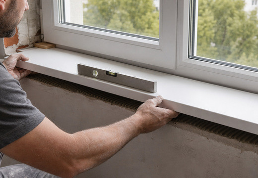Fensterbank innen montieren – Anleitung Schritt für Schritt