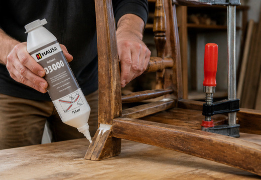 Holzstühle reparieren und verleimen